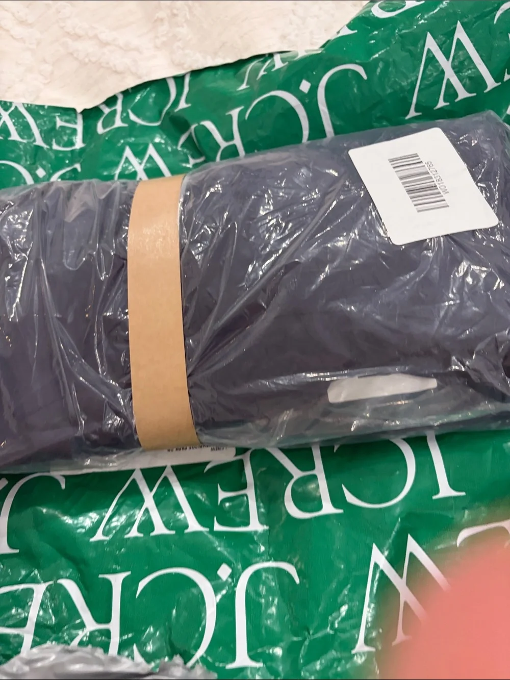 J Crew: Perfect Raincoat Navy Long Raincoat with Gold Hardware